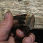  J.Behring handmade Trout & Deer Stag Ivory Butt cap 