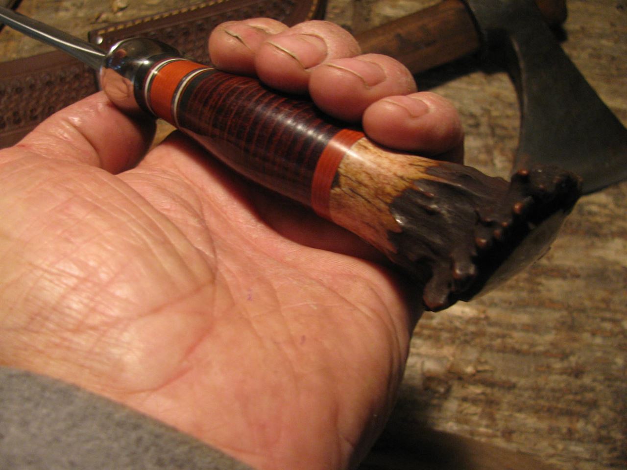 J. Behring Handmade Treeman Crown Stag Hunter