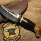 J.Behring Handmade Crotch Stag brass butt caps "Rare"