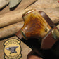 J.Behring Handmade Crotch Stag brass butt caps "Rare"