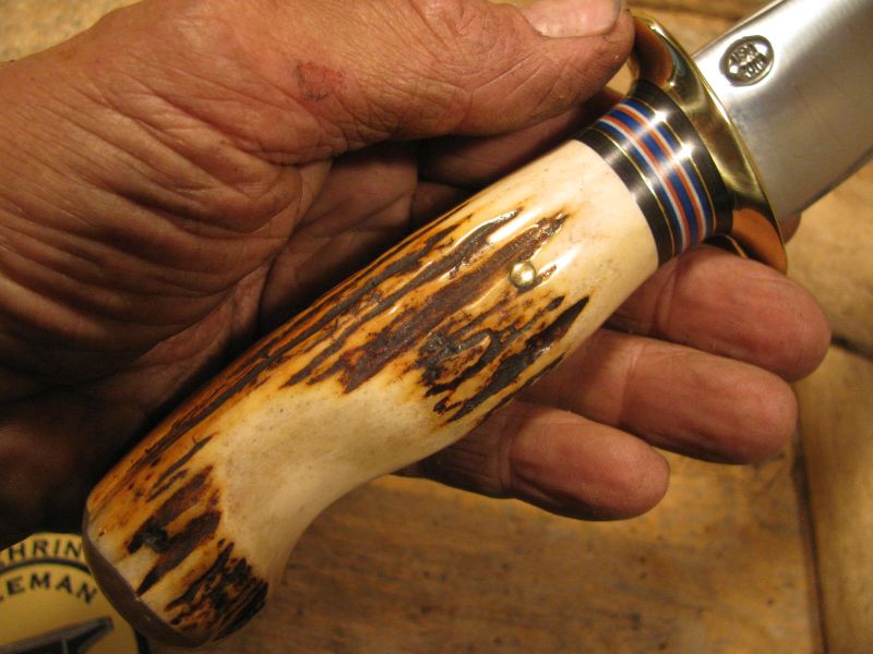 J. Behring Handmade Fox River Hunter 5" Blade 