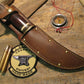 J. Behring Handmade Scagel Style Crotch Stag Hunter/Skinner
