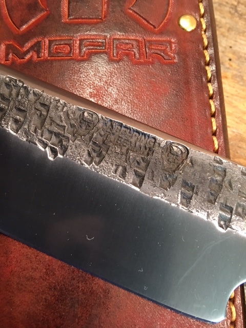  Handmade 9" MOPAR  Double Skull fighter 