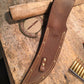 Treeman Dbl Skull Camp Fighter 8"Crazy Horse leather