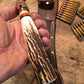 Treeman Dbl Skull Camp Fighter 8"Crazy Horse leather