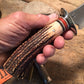J. Behring Handmade Woodmonk Hunter Super Skinner