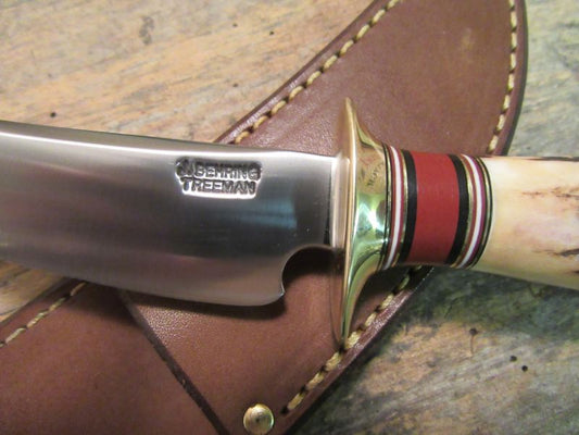 * Treeman J. Behring Handmade Trout & Bird Stag 