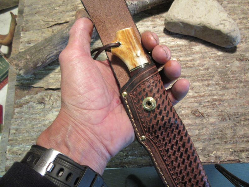 * J.Behring Handmade Trout & Deer Knife