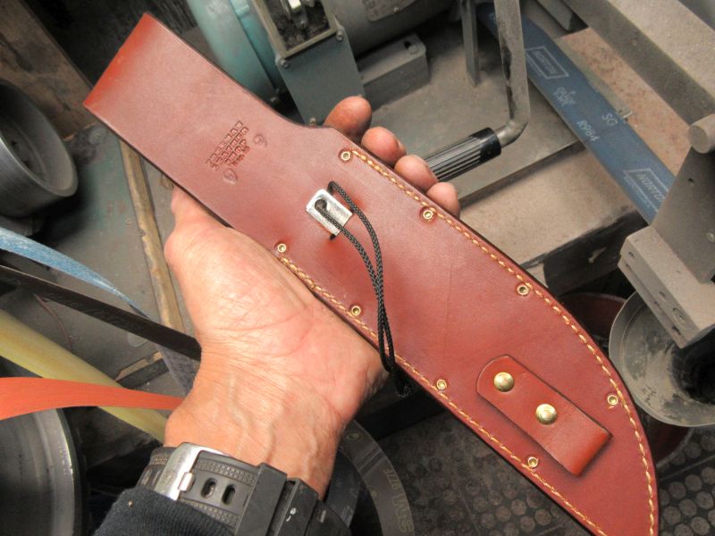 ** J.Behring Handmade Double Skull Fighter Horsehide Aluminum Butt BADDASS !