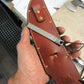 ** J.Behring Handmade Double Skull Fighter Horsehide Aluminum Butt BADDASS !