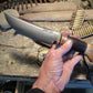 J. Behring Handmade USMC Big Ass Fighter   Bulldog  Logo Sheath