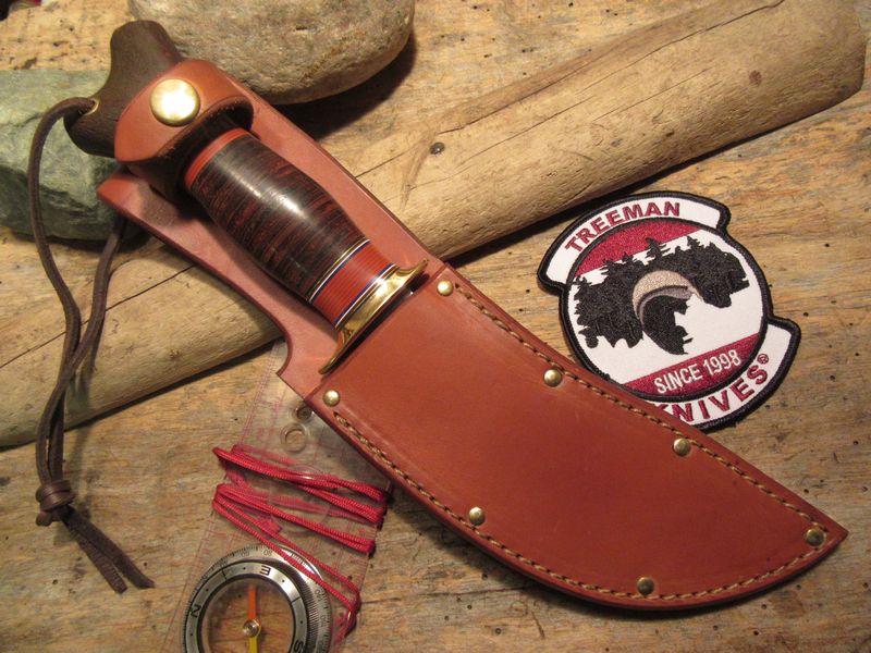 Treeman Alaskan Scagel Style Leather~Stag