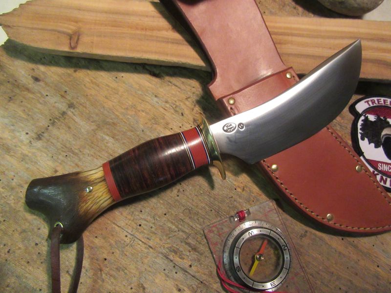 Treeman Alaskan Scagel Style Leather~Stag