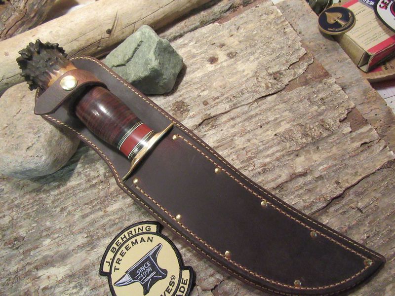 J.Behring 8" Camp Knife Made in the USA