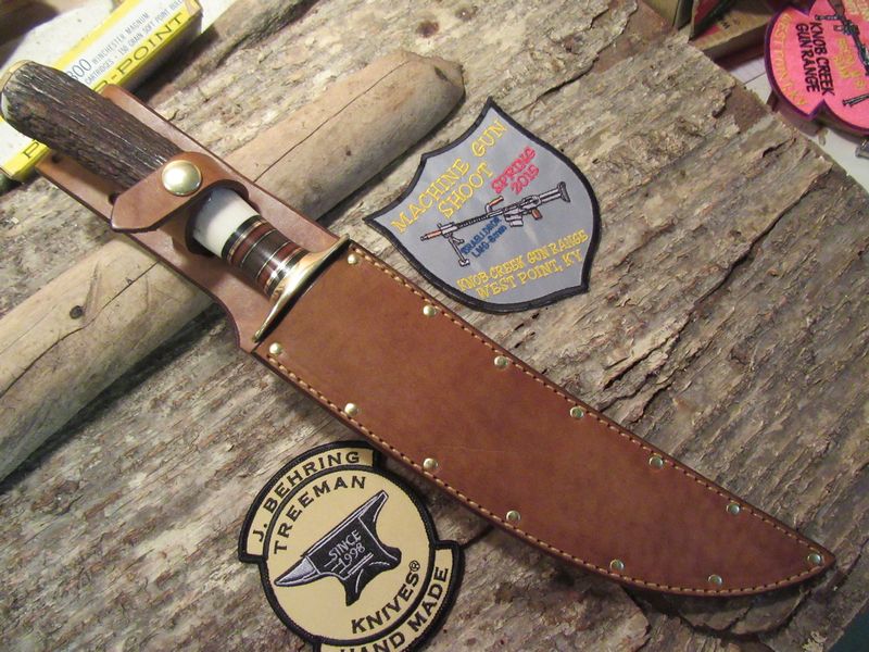 Treeman Double Skull Fighter 8 1/2" blade!!