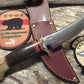 J. Behring Trout and Deer leather Crotch Stag