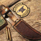 Treeman Michigan Hunter Beavertail sheath  STAG STAG!!