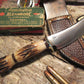 Treeman Michigan Hunter Beavertail sheath  STAG STAG!!