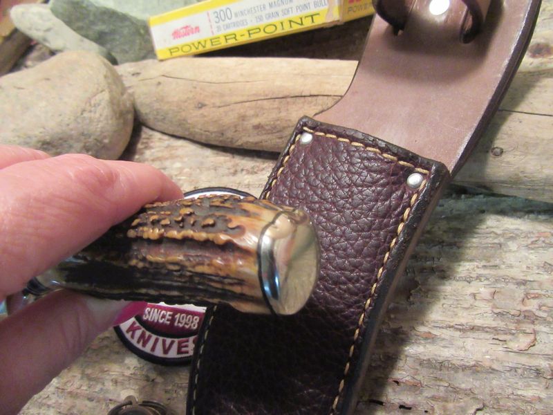 ALASKAN Hammermark Semi skinner American Buffalo Sheath