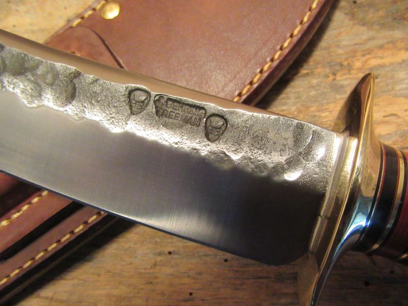 J. Behring Handmade Treeman Skull Fighter Stag 