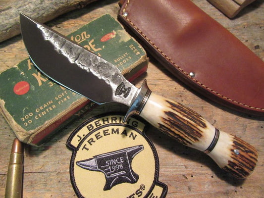 J. Behring Treeman Alaskan Stag/Stag Hammermark Anvil Stamp