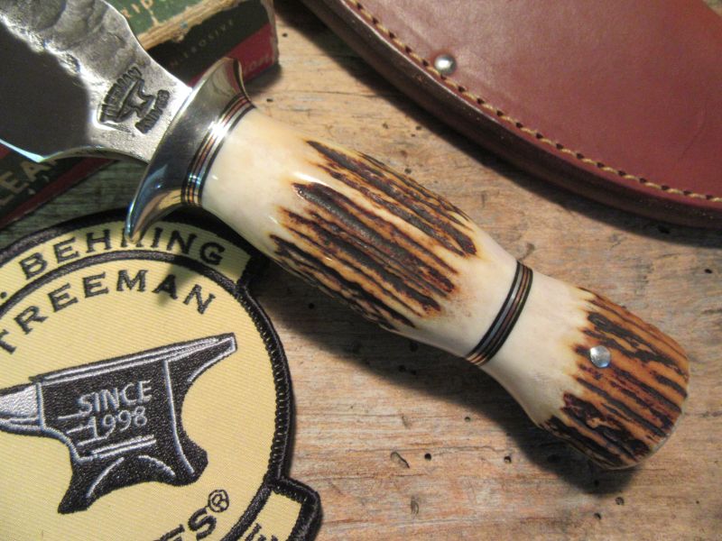 J. Behring Treeman Alaskan Stag/Stag Hammermark Anvil Stamp