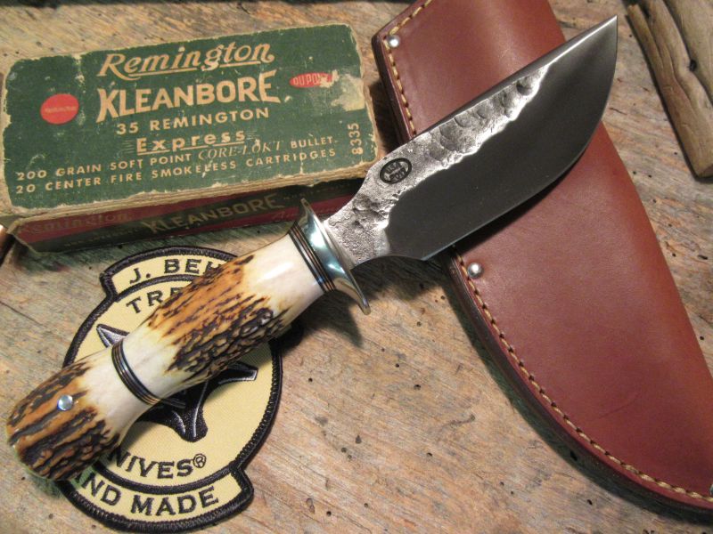 J. Behring Treeman Alaskan Stag/Stag Hammermark Anvil Stamp