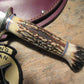 J. Behring Handmade 4 Pin Stag Stag 6" Hunter 