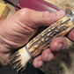 J. Behring Handmade 4 Pin Stag Stag 6" Hunter 