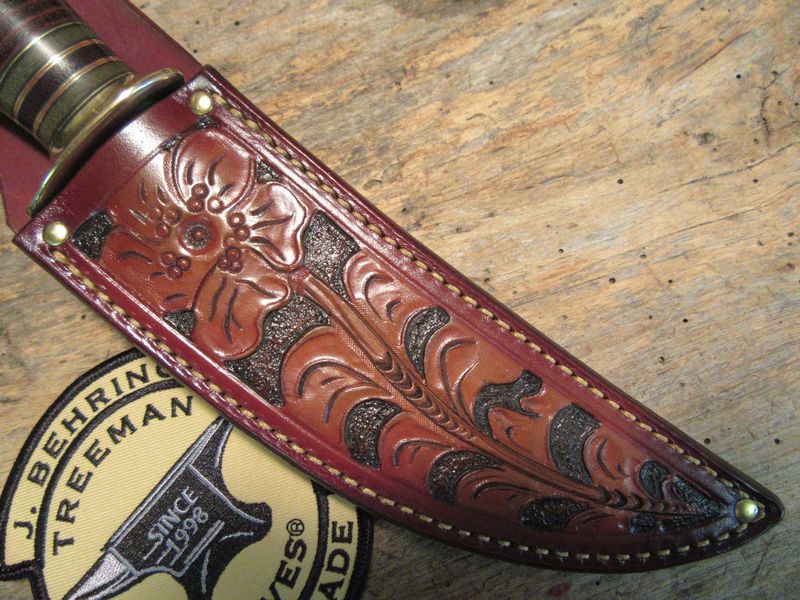 Treeman Hunter Scagel style leather Crown
