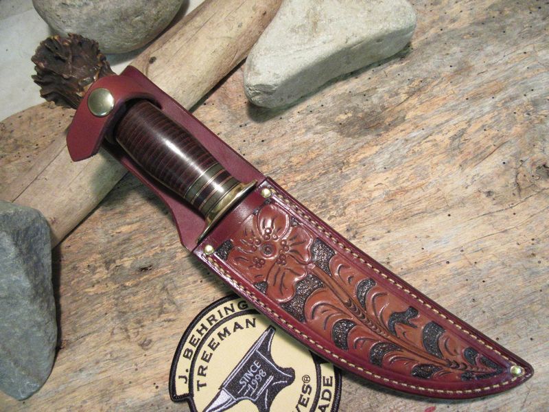 Treeman Hunter Scagel style leather Crown