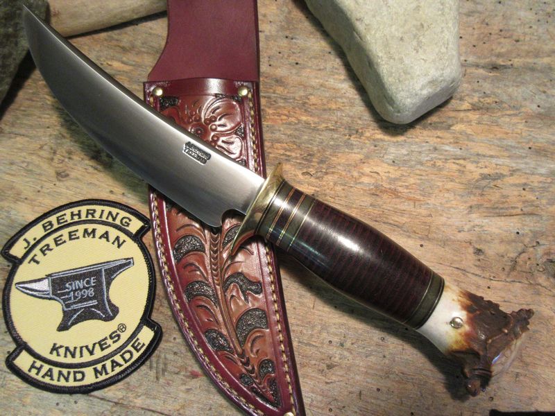 Treeman Hunter Scagel style leather Crown