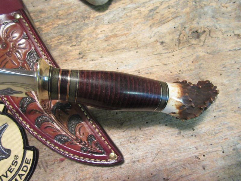 Treeman Hunter Scagel style leather Crown