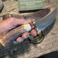 J. Behring Handmade Woodcraft 6" Sambar Stag 