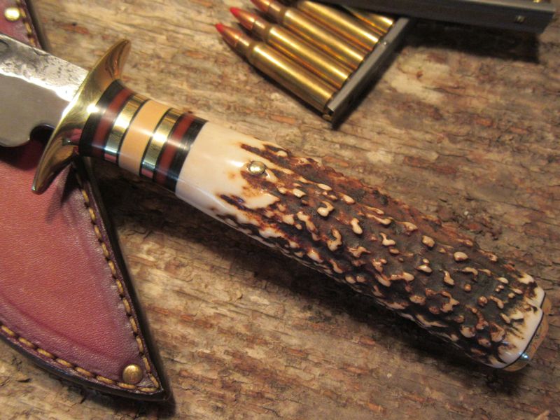 Double Skull fighter 9" Hammermark AAA STAG!!!