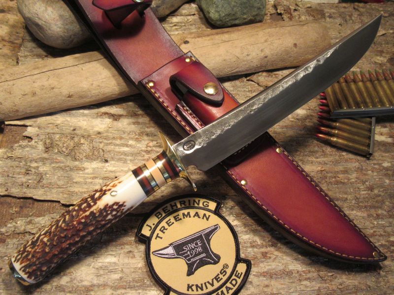 Double Skull fighter 9" Hammermark AAA STAG!!!
