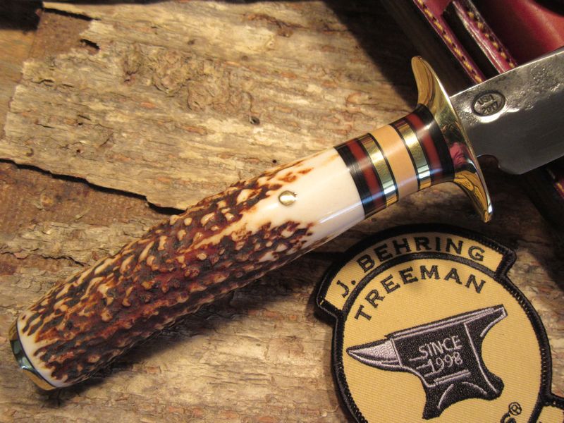 Double Skull fighter 9" Hammermark AAA STAG!!!