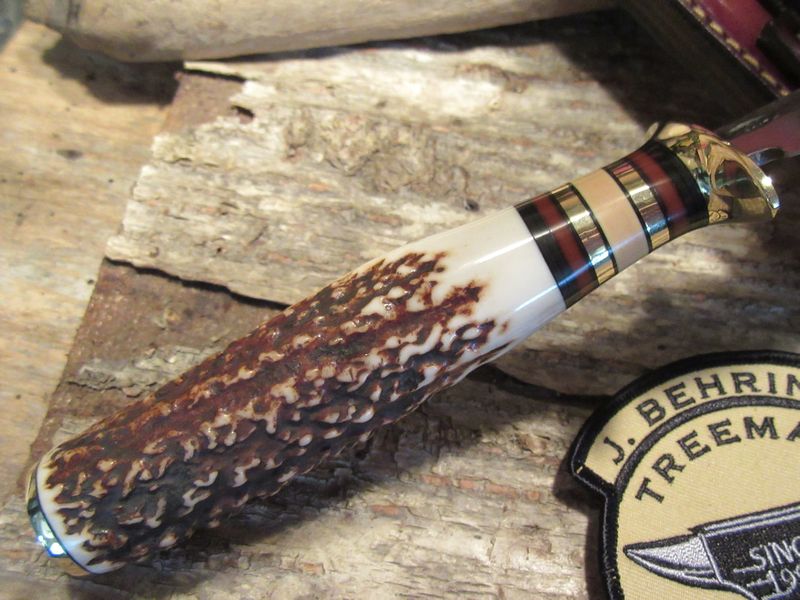 Double Skull fighter 9" Hammermark AAA STAG!!!