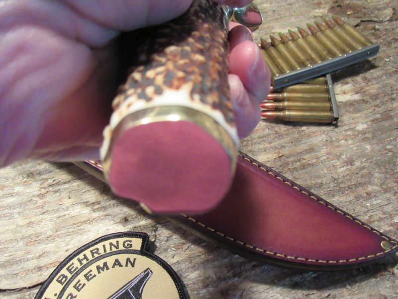 Double Skull fighter 9" Hammermark AAA STAG!!!