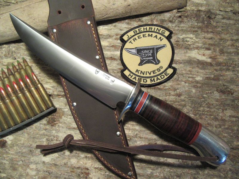 J.Behring double skull fighter leather aluminum