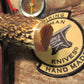 **Treeman AAA Sambar Stag Alaskan Toad Skin Sheath!