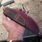 J. Behring Handmade Big Bay Hunter 5" Blade Sambar Stag