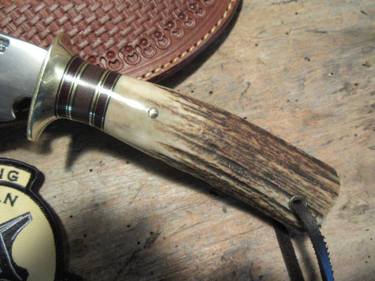  J. Behring Handmade Heavy Duty Michigan Hunter Stag