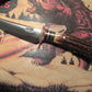 J. Behring Handmade Trout & Deer Red Stag Copper Guard 