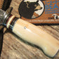 J.Behring  Walrus Ivory Hammermark 7" Woodcraft ~Musk OX