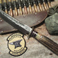 Treeman 8 1/2"  Hammermark Double Skull Fighter SKULL Butt