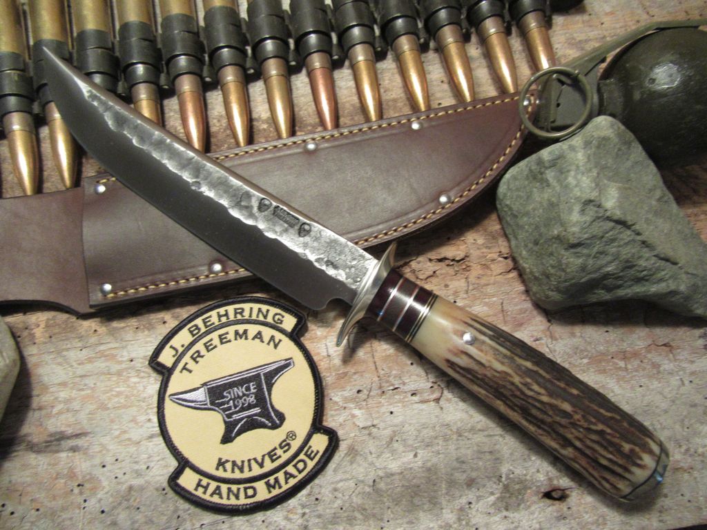 Treeman 8 1/2"  Hammermark Double Skull Fighter SKULL Butt