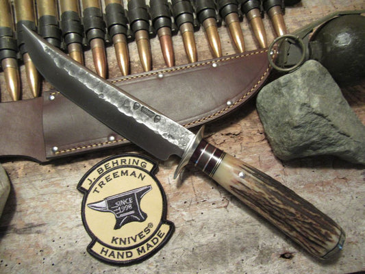 Treeman 8 1/2"  Hammermark Double Skull Fighter SKULL Butt