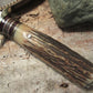 Treeman 8 1/2"  Hammermark Double Skull Fighter SKULL Butt