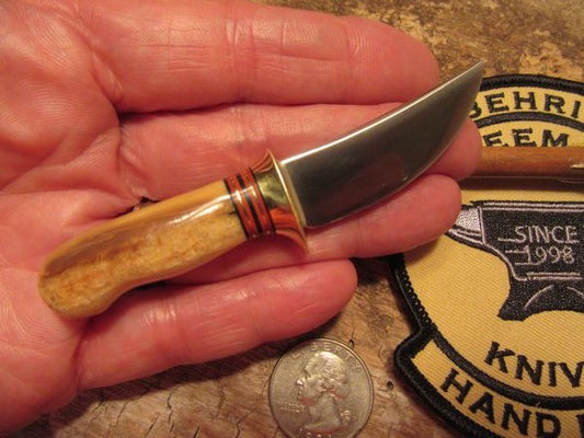 A MINIATURE Treeman Artifact Ivory 